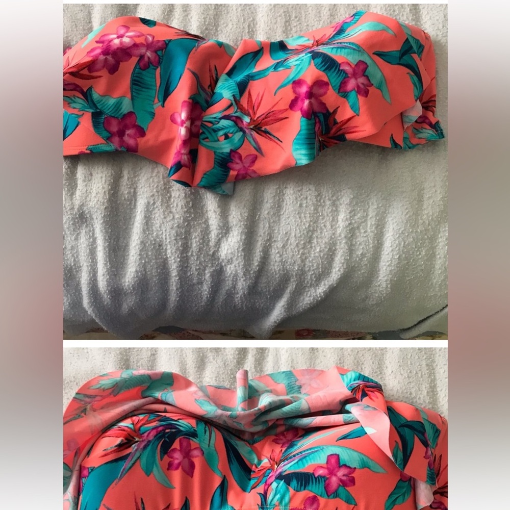 Bikini Top. Size XL And bikini bottoms Size 15/17 NWT! - Picture 2 of 10